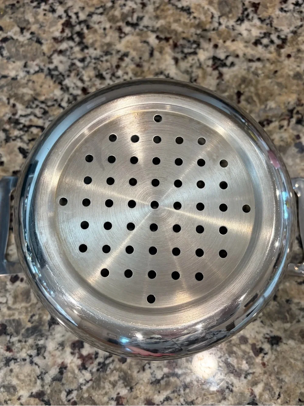 Emeril Lagasse stainless steel steamer insert 4inches by 8 inches